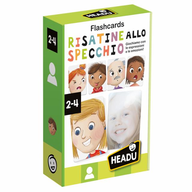 Flashcards Risatine allo Specchio Montessori