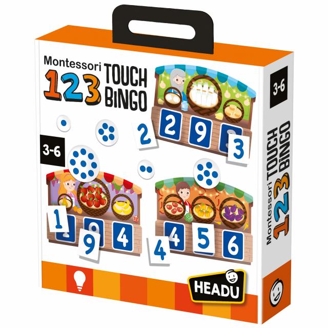 123 Montessori Touch Bingo