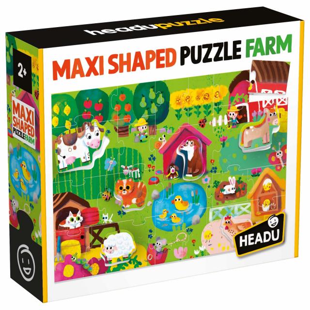 Maxi Shaped Puzzle Farm