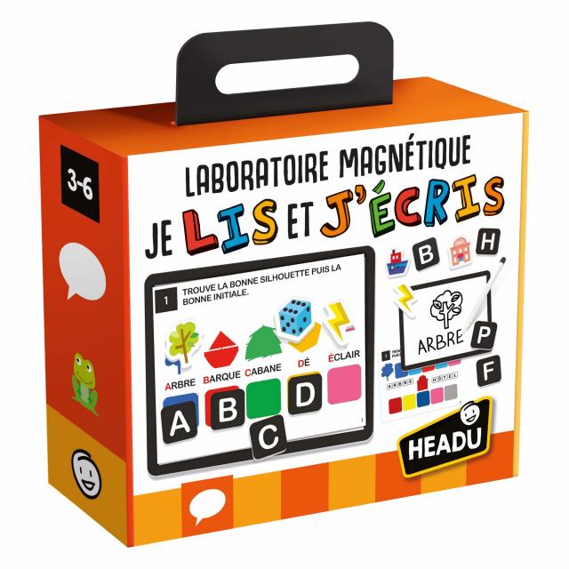 Laboratorie Magnétique je lis et j'ècris