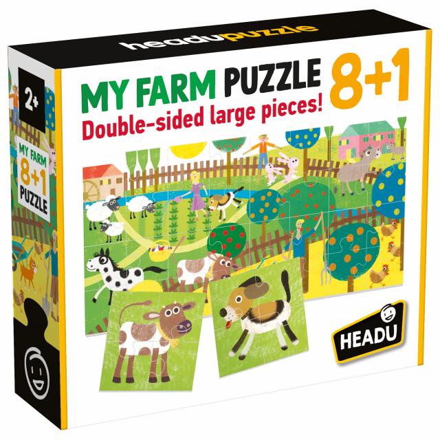 Puzzle 8+1 Farm