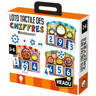 Loto Tactil 123 Montessori