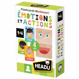 Flashcards Émotions et actions Montessori