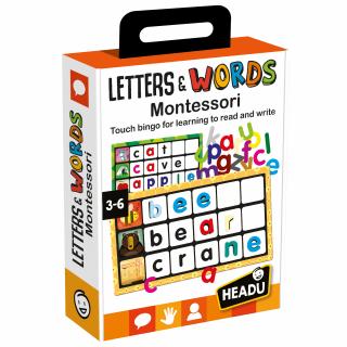 Montessori Touch Bingo Letters & Words