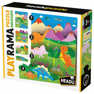 Playrama Puzzle The Dinosaurs