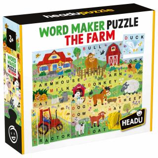 Word Maker Puzzle The Farm