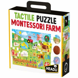 Tactile Puzzle Montessori Farm